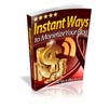 Thumbnail Instant Ways To Monetize Your Blog Thumbnail Instant Ways To Monetize Your Blog