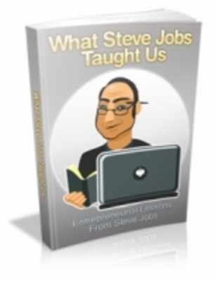 Product picture What Steve Jobs Taught Us with Master Resale Rights