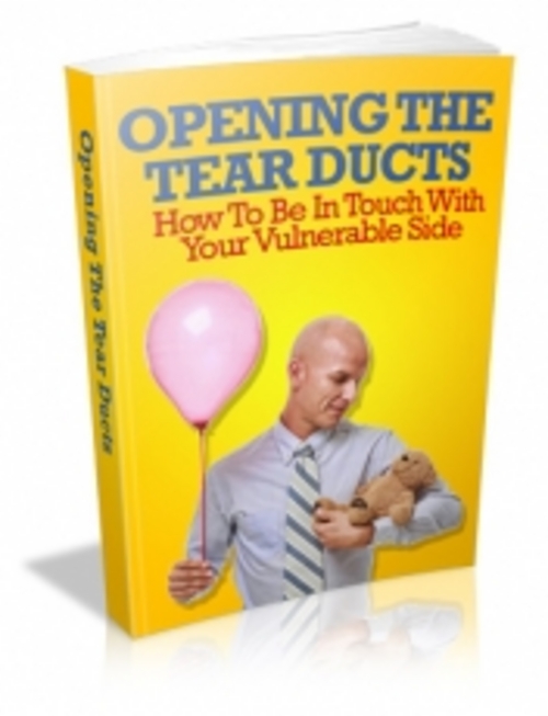 Product picture Opening The Tear Ducts 