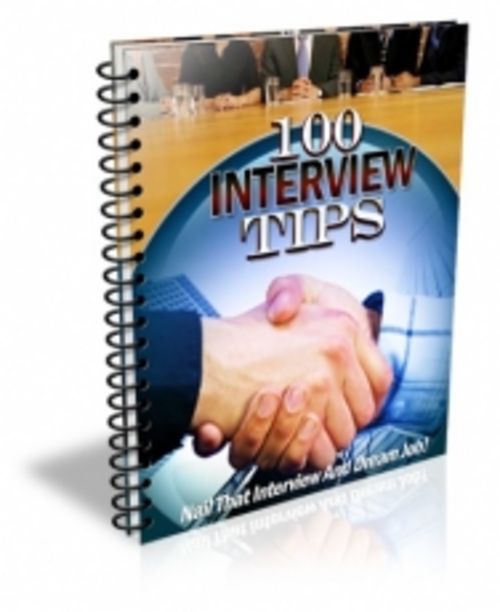 Product picture 100 Interview Tips