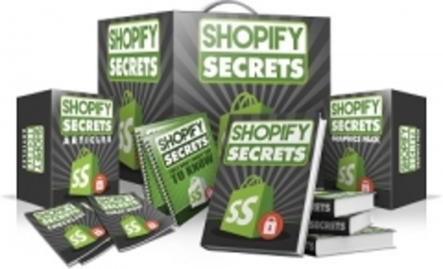 Product picture Shopify Secrets With Master Resell Rights